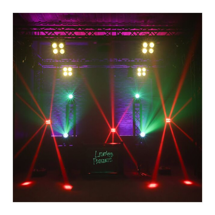 OUTLET LIGHT4ME BLINDER LED 4x100W oświetlacz sceniczny reflektor stroboskop