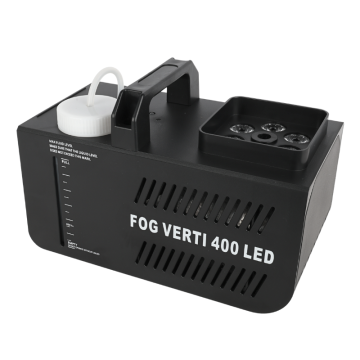 OUTLET LIGHT4ME FOG VERTI 400 LED mała wytwornica dymu pionowego pilot bezprzewodowy efekt świetlny RGBW
