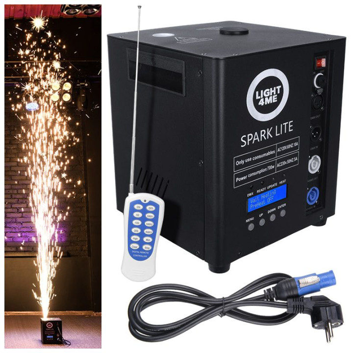OUTLET LIGHT4ME SPARK LITE wyrzutnia iskier zimnych ogni