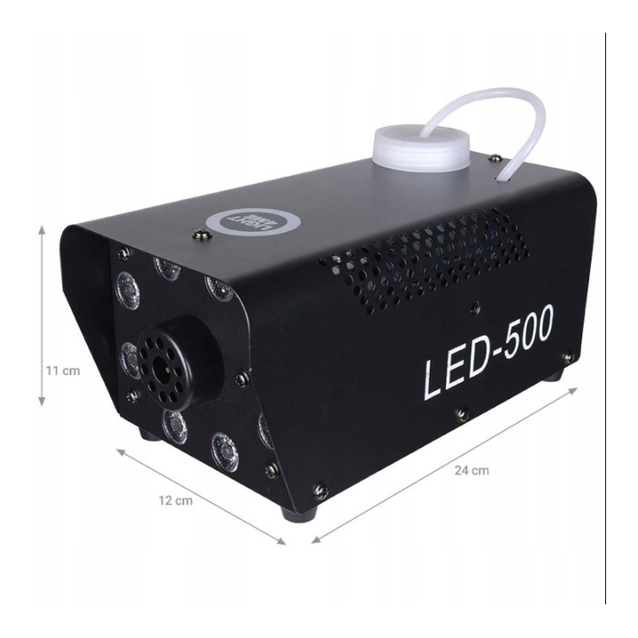 OUTLET LIGHT4ME FOG 500 LED wytwornica dymu mgły na pilota