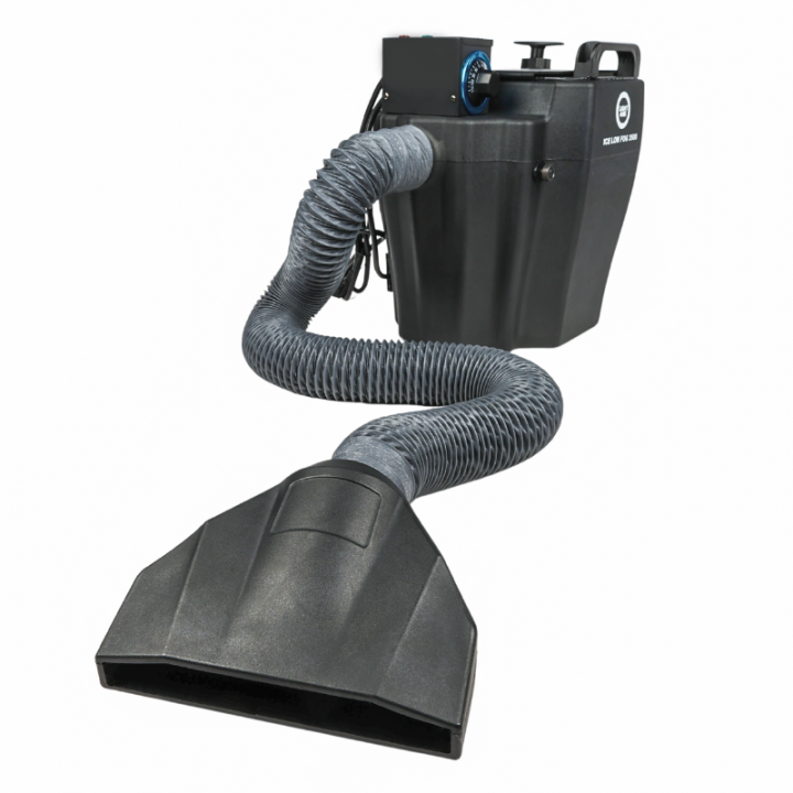 OUTLET LIGHT4ME ICE LOW FOG 3500W potężna wytwornica ciężkiego dymu na suchy lód wąż z dyszą rozprowadzającą