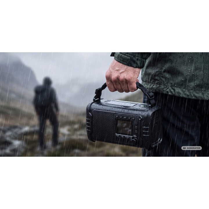 REDLEAF RF01 Radio przenośne 20000 mAh - czarne