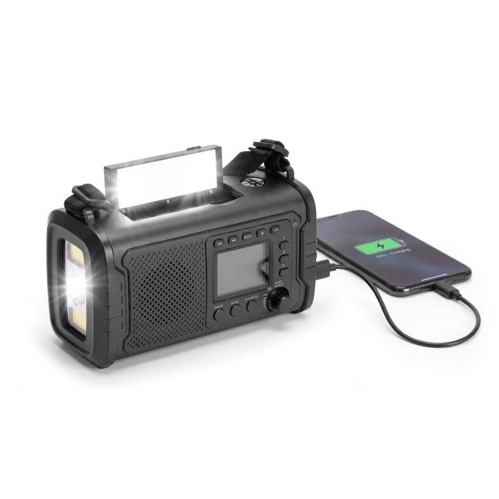 REDLEAF RF01 Radio przenośne 20000 mAh - czarne
