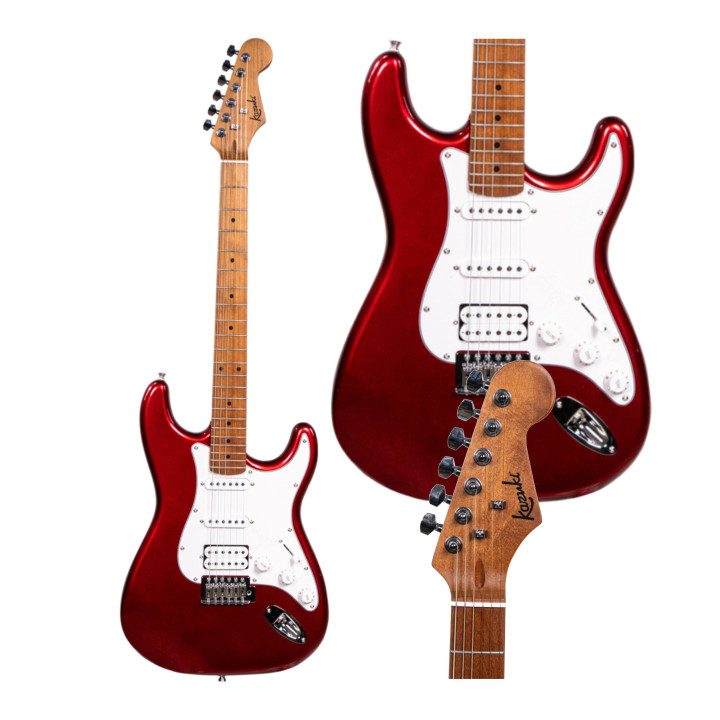 KAZUKI BKZ-FMT01P-RD Gitara elektryczna