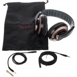 SUPERLUX HD687 słuchawki przewodowe czarne