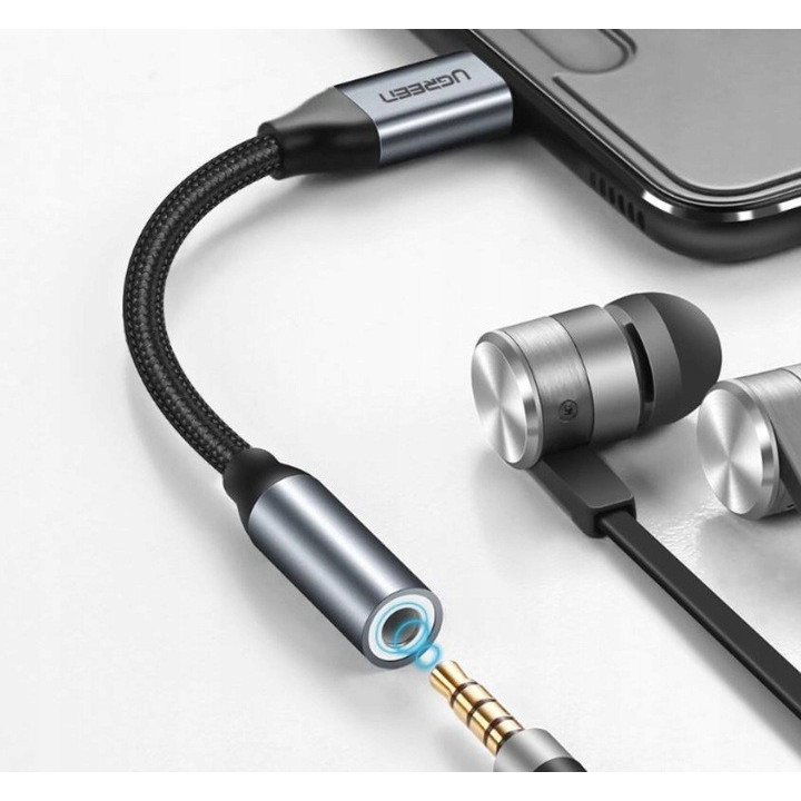 UGREEN 30632 Adapter audio USB-C do mini jack 3,5mm