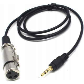MOZOS MCABLE-XLR kabel mikrofonowy zenski XLR - wtyk Jack 3,