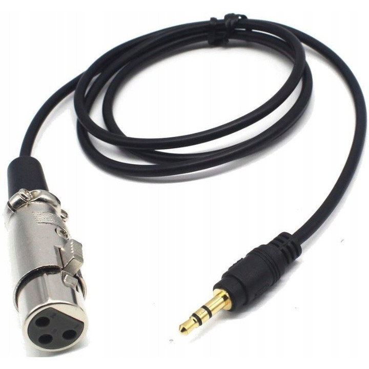 MOZOS MCABLE-XLR kabel mikrofonowy zenski XLR - wtyk Jack 3,