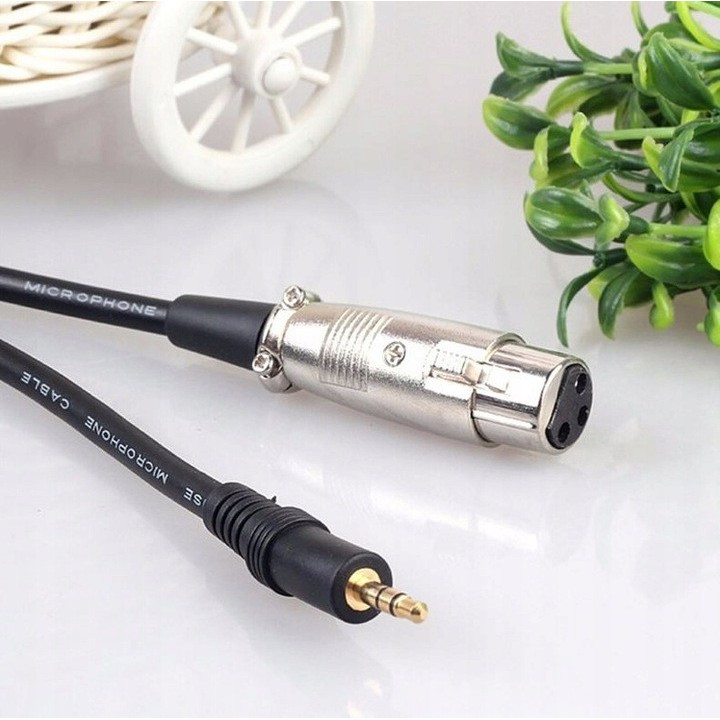 MOZOS MCABLE-XLR kabel mikrofonowy zenski XLR - wtyk Jack 3,