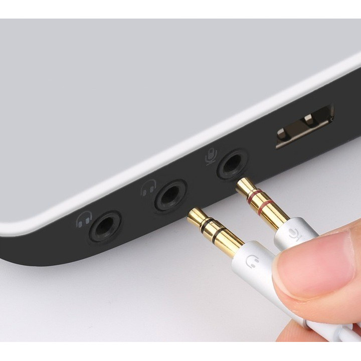 UGREEN 20899 Rozdzielacz audio sluchawki + mikrofon do kabel