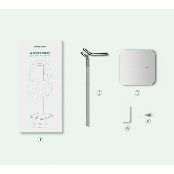 UGREEN 80701 Stojak, uchwyt na sluchawki