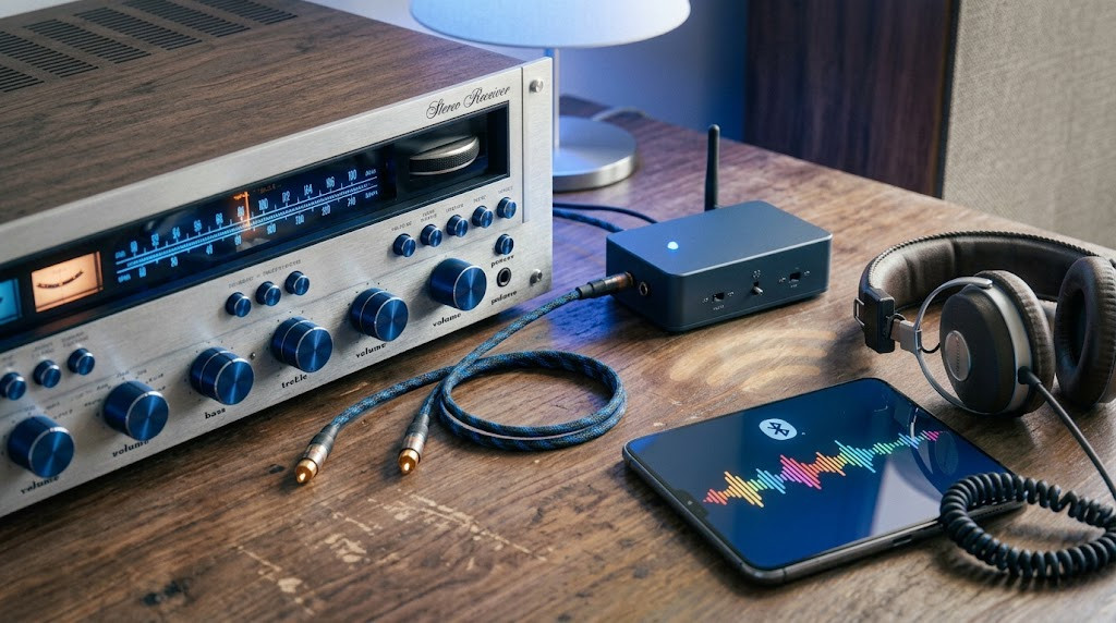 Odbiornik Bluetooth do wzmacniacza: jak dodać Bluetooth do starego sprzętu (od 66 zł)